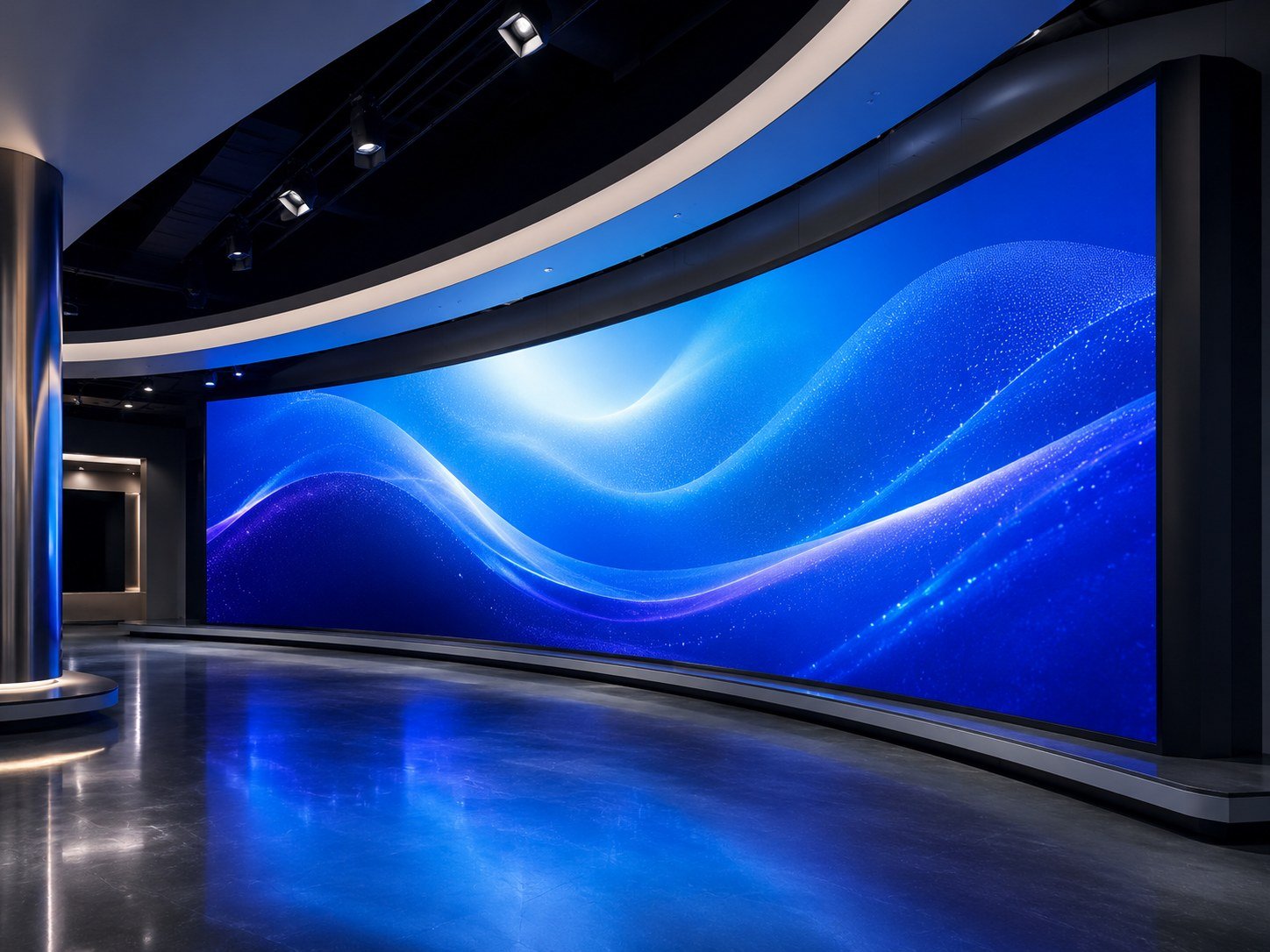 Pantalla LED Curva