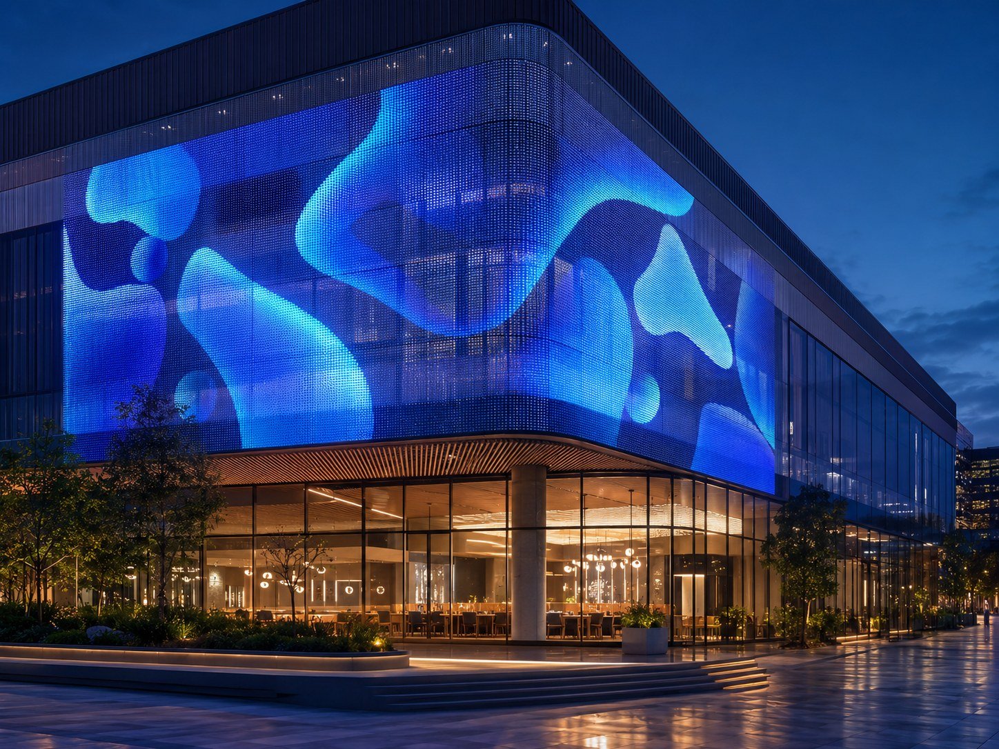 LED Mesh Exterior