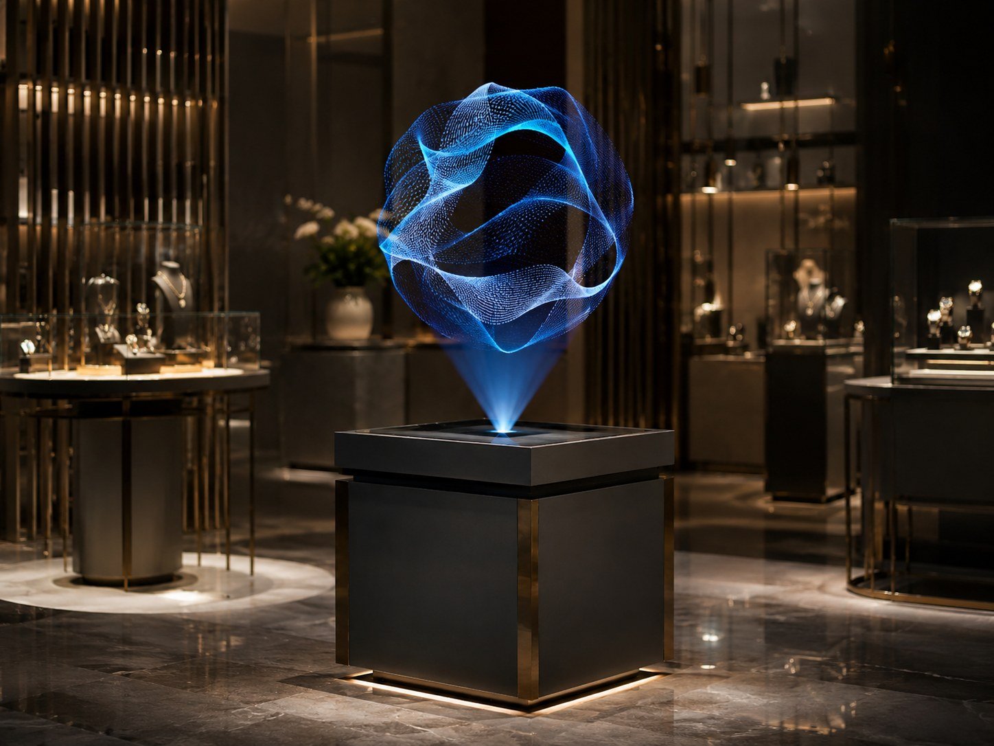 Holograma retail